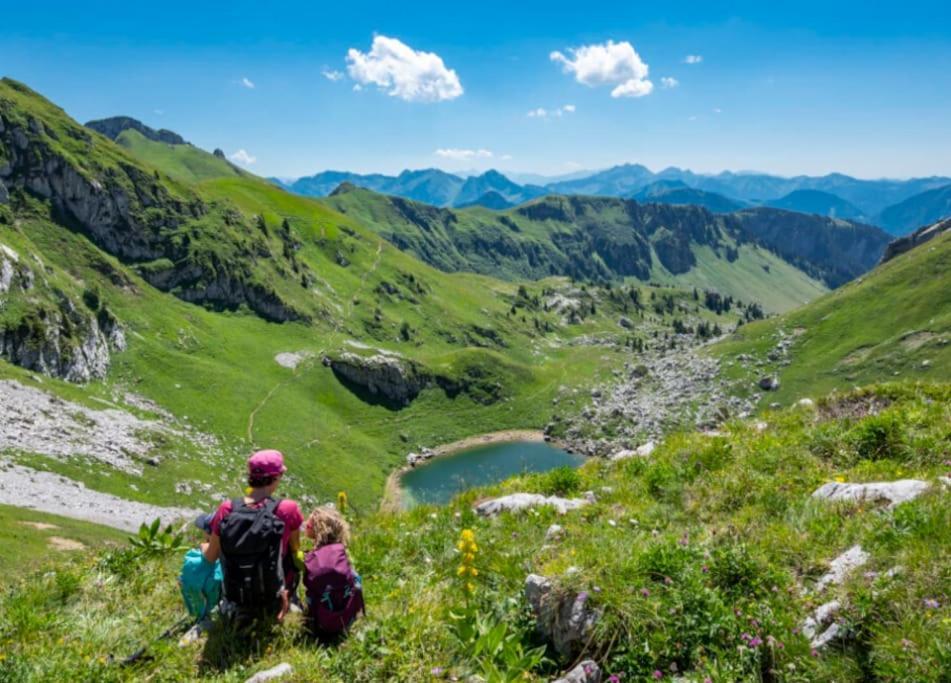 Ferienwohnung Jolie Vue Au Calme Évian-les-Bains Exterior foto