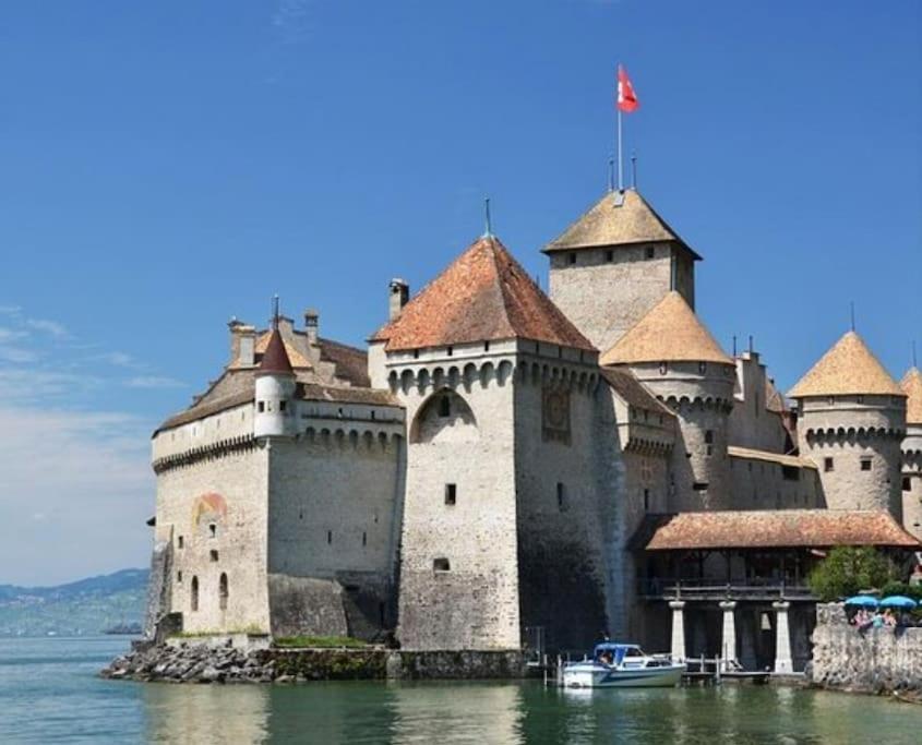 Ferienwohnung Jolie Vue Au Calme Évian-les-Bains Exterior foto