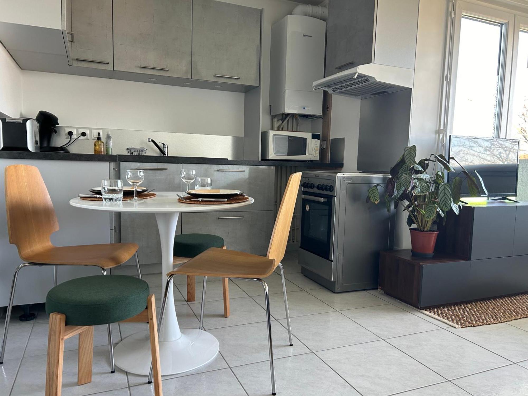 Ferienwohnung Jolie Vue Au Calme Évian-les-Bains Exterior foto