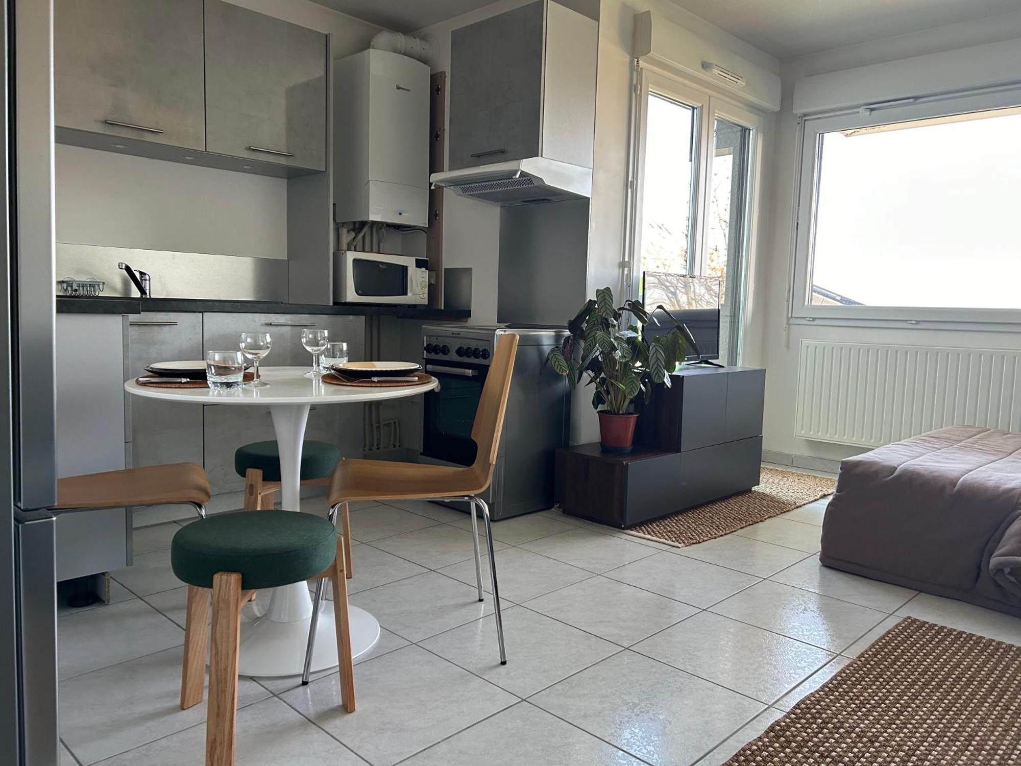 Ferienwohnung Jolie Vue Au Calme Évian-les-Bains Exterior foto