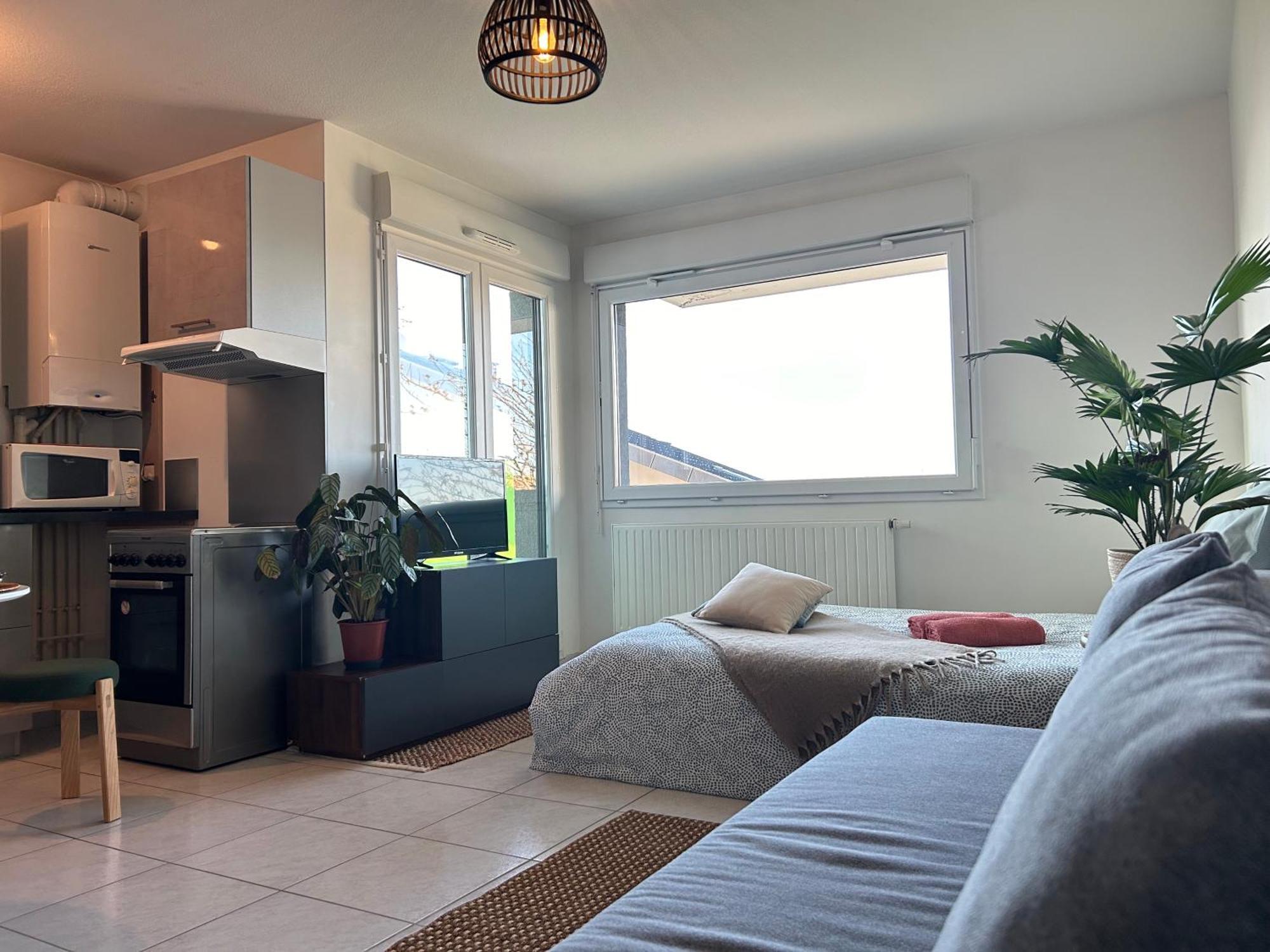 Ferienwohnung Jolie Vue Au Calme Évian-les-Bains Exterior foto